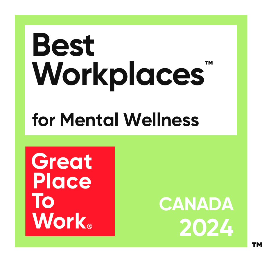 Best Workplaces for Mental Wellness. Great Place to Work Canada 2024
